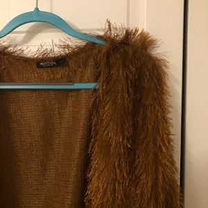 Nasty Gal Large Fringe Jacket
